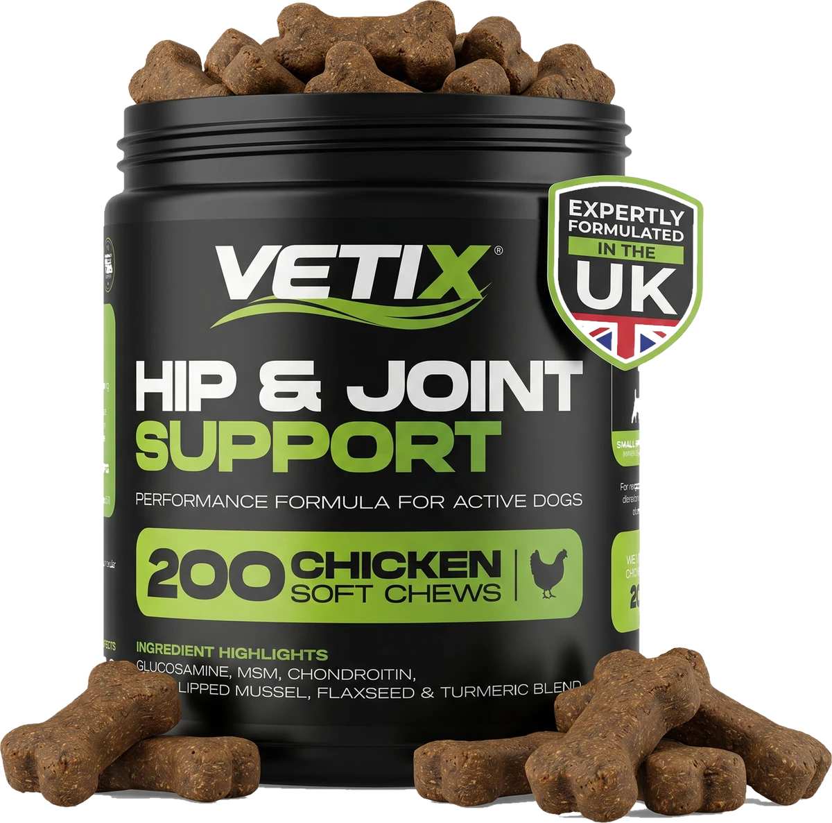 VETIX® Hip & Joint Support tub